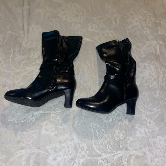 Black Marbella boots size 6 1/2 - Picture 1 of 1